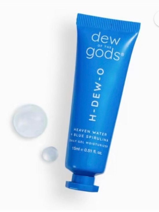 Dew Of The Gods Other - Dew of the Gods H-DEW-O Heaven Water Blue Spirulina Gel Moisturizer - Blue NWT